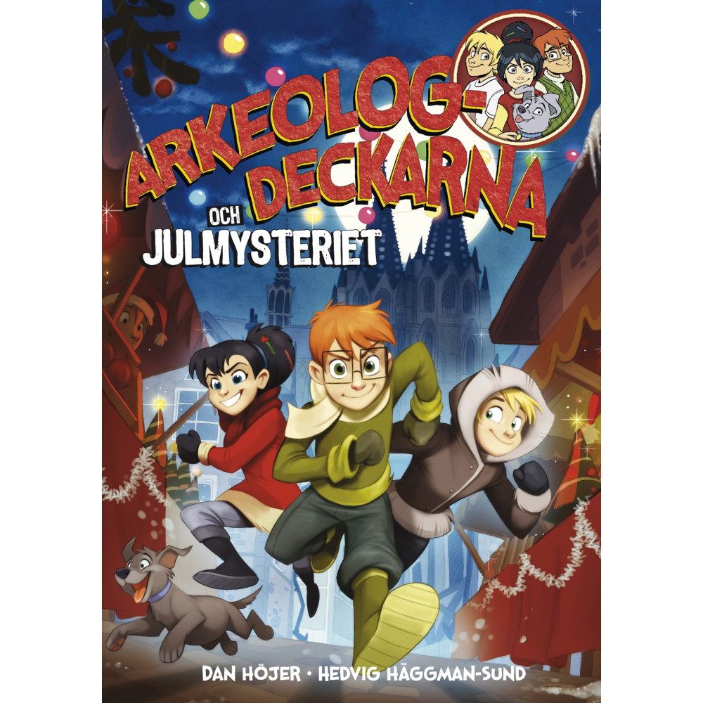 Produktbild för Arkeologdeckarna och julmysteriet (bok, kartonnage)