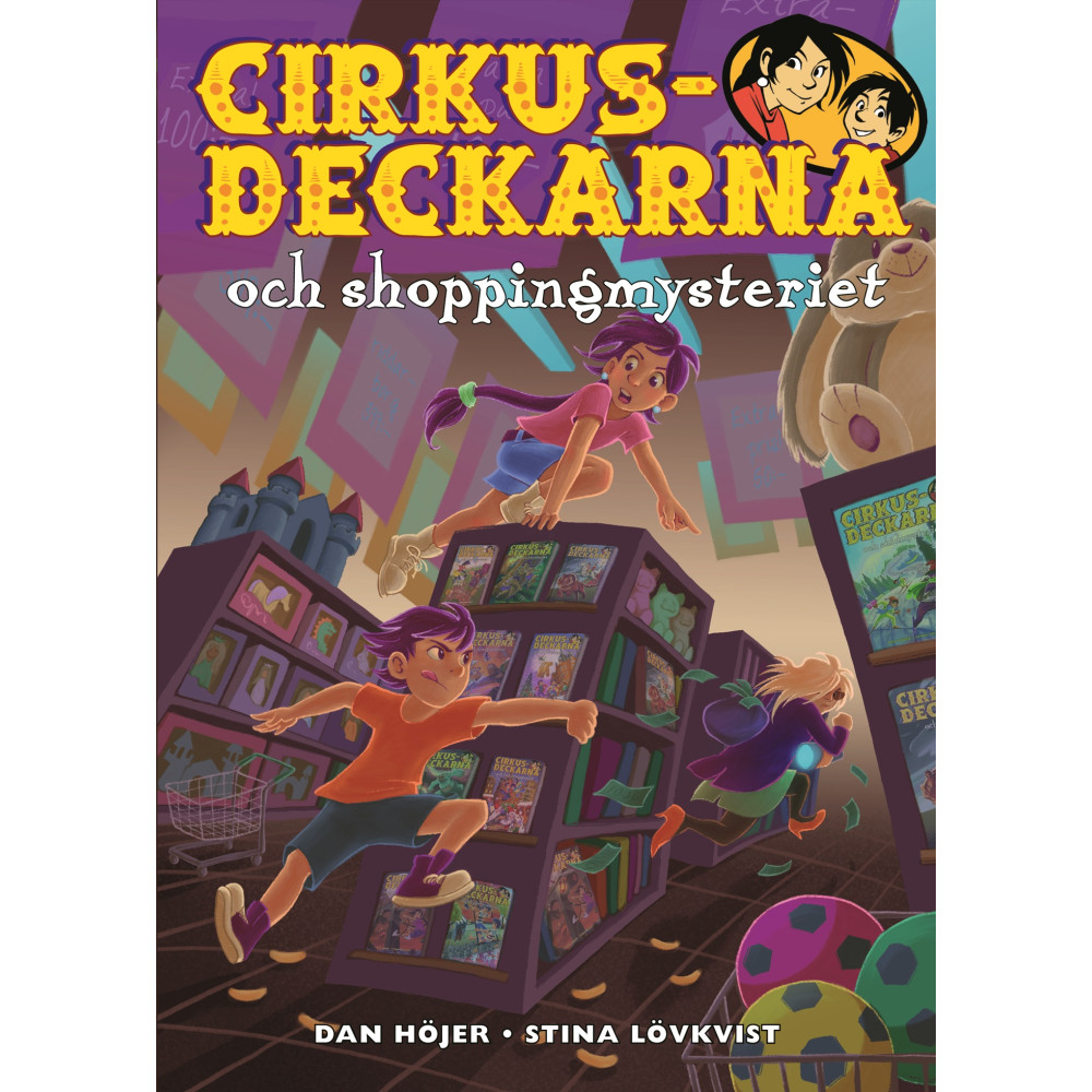 Produktbild för Cirkusdeckarna och shoppingmysteriet (bok, kartonnage)