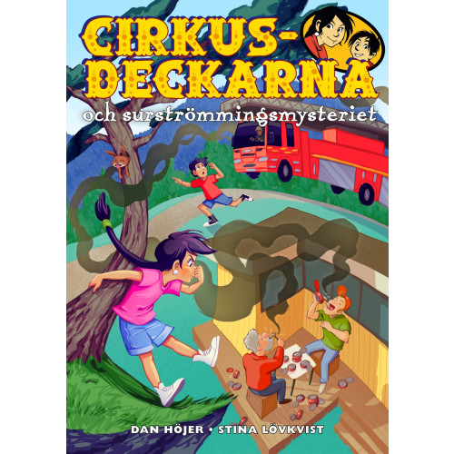 Dan Höjer Cirkusdeckarna och surströmmingsmysteriet (bok, kartonnage)