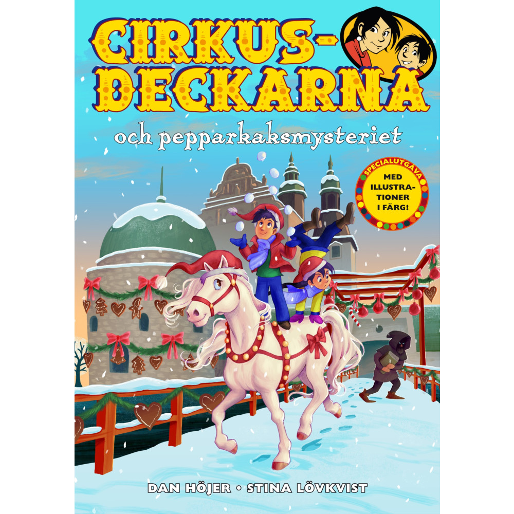 Produktbild för Cirkusdeckarna och pepparkaksmysteriet (bok, kartonnage)