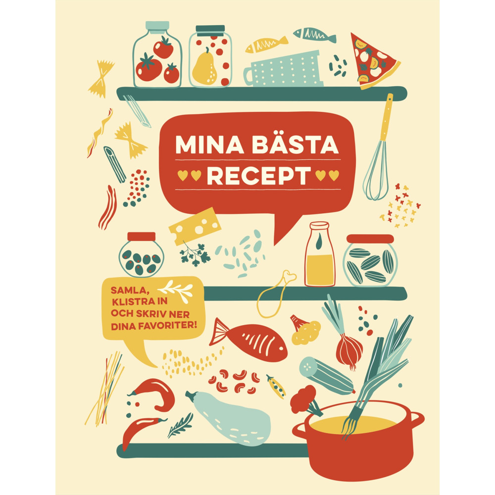 Produktbild för Mina bästa recept (bok, spiral)