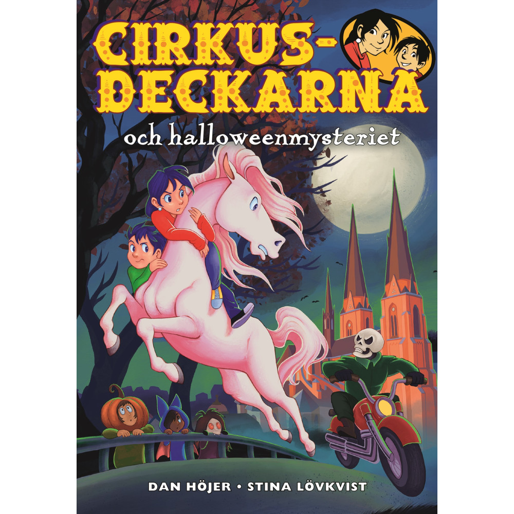 Produktbild för Cirkusdeckarna och halloweenmysteriet (bok, kartonnage)