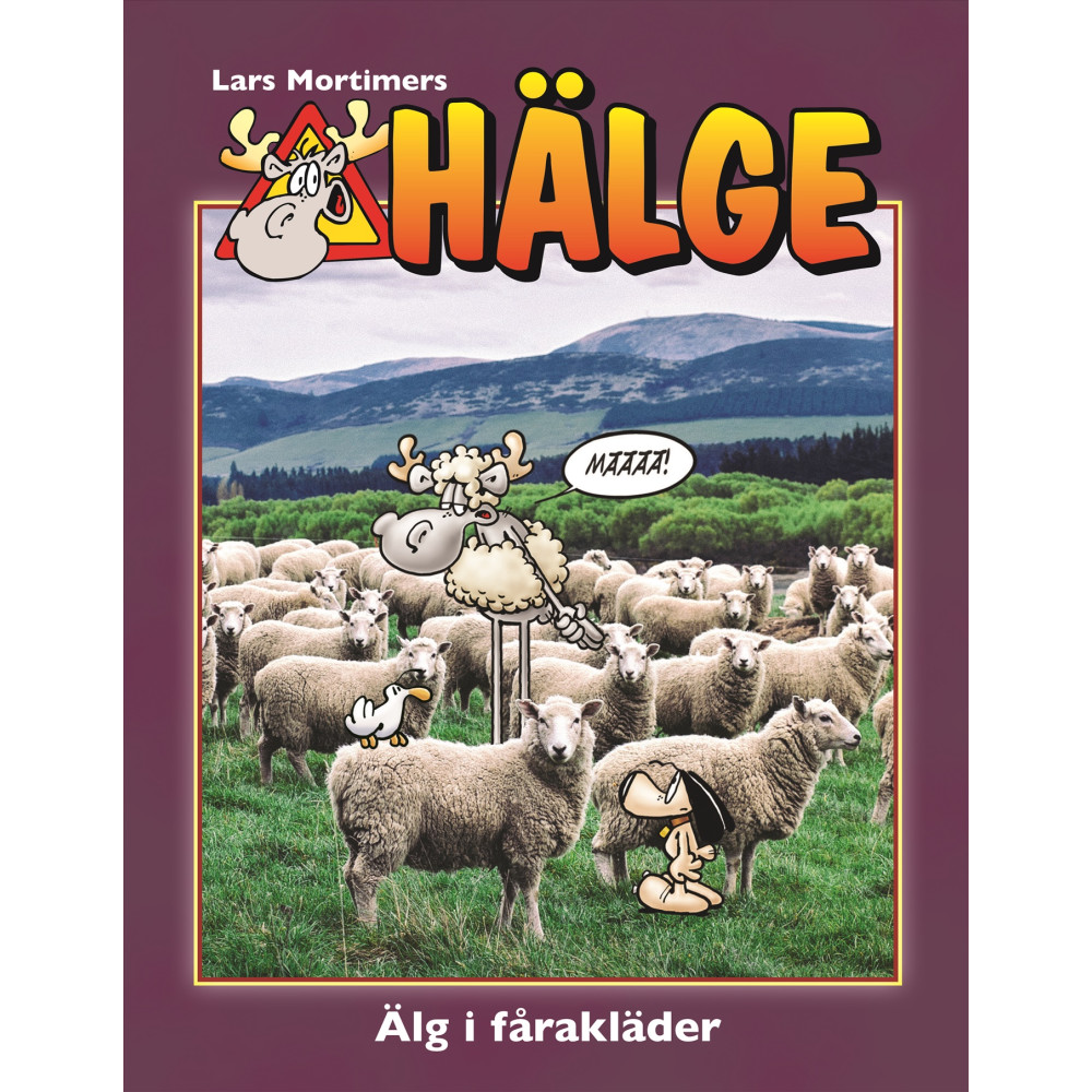 Produktbild för Hälge. Älg i fårakläder (inbunden)