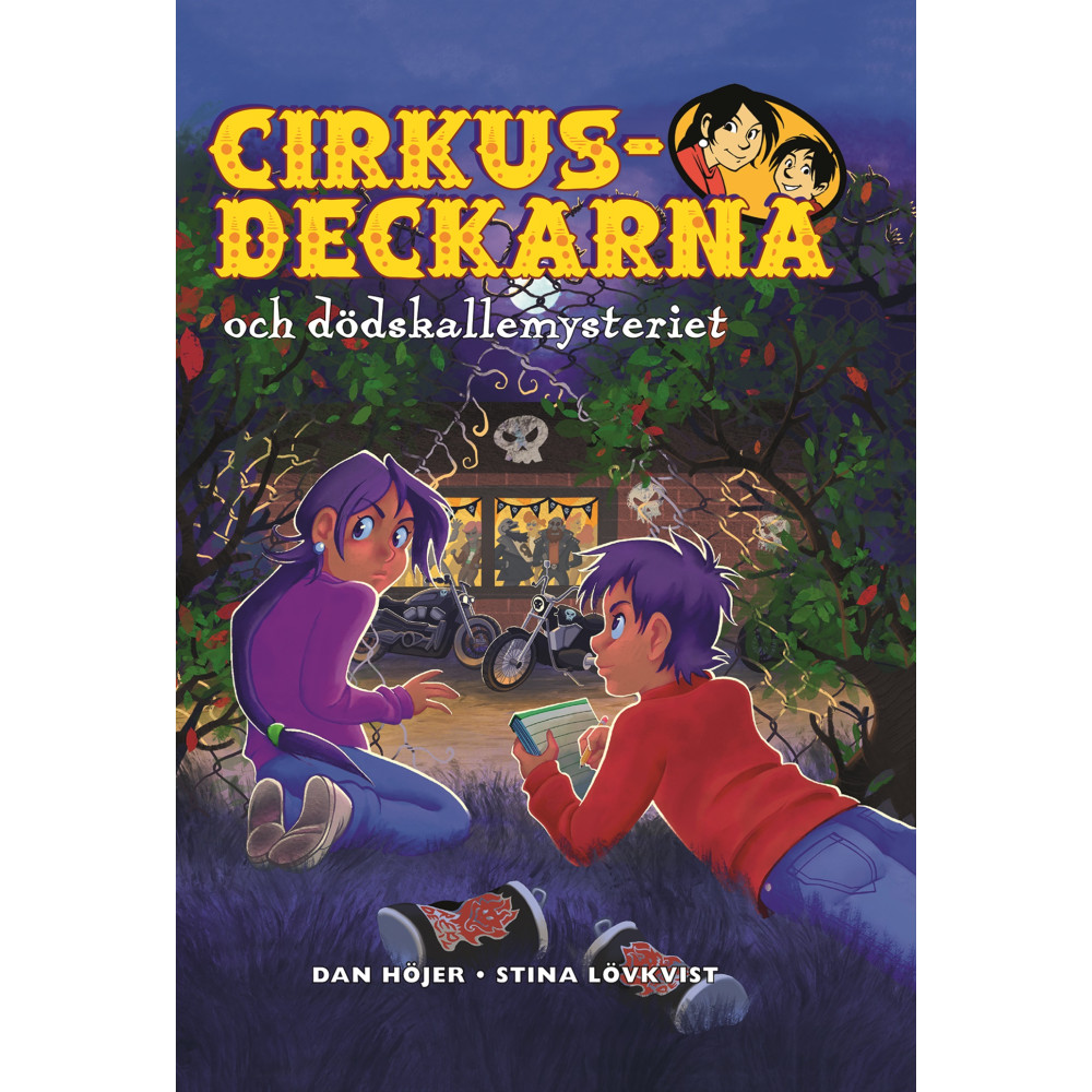 Produktbild för Cirkusdeckarna och dödskallemysteriet (bok, kartonnage)