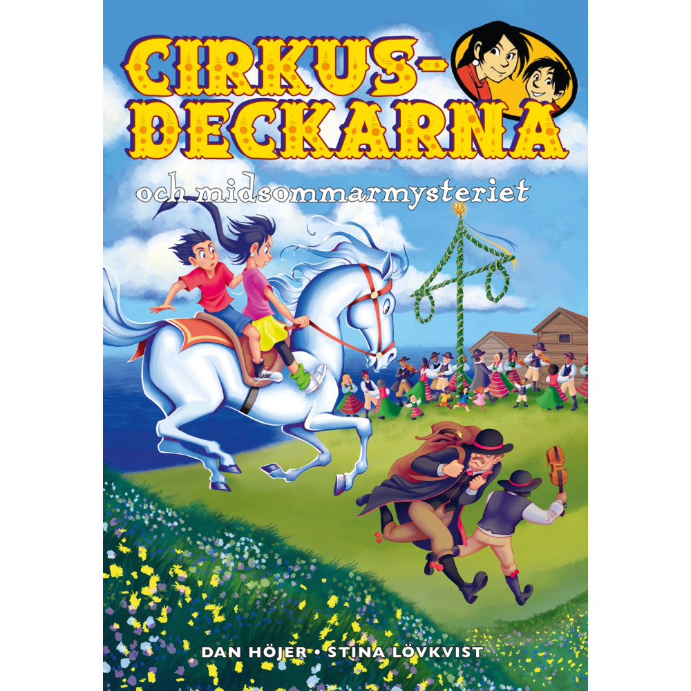Produktbild för Cirkusdeckarna och midsommarmysteriet (bok, kartonnage)