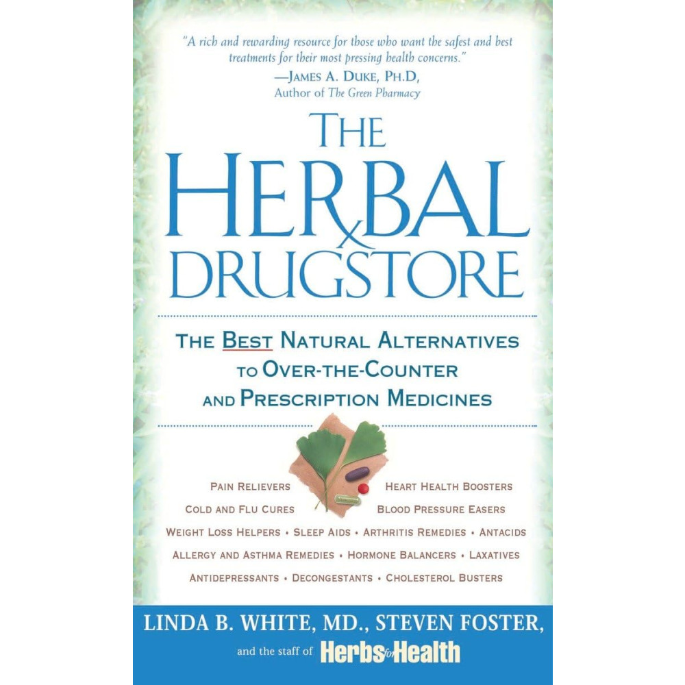 Produktbild för Herbal drugstore - the best natural alternatives to over-the-counter and pr (pocket, eng)
