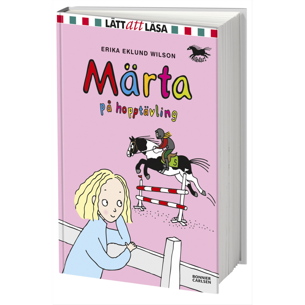 Produktbild för Märta på hopptävling (inbunden)