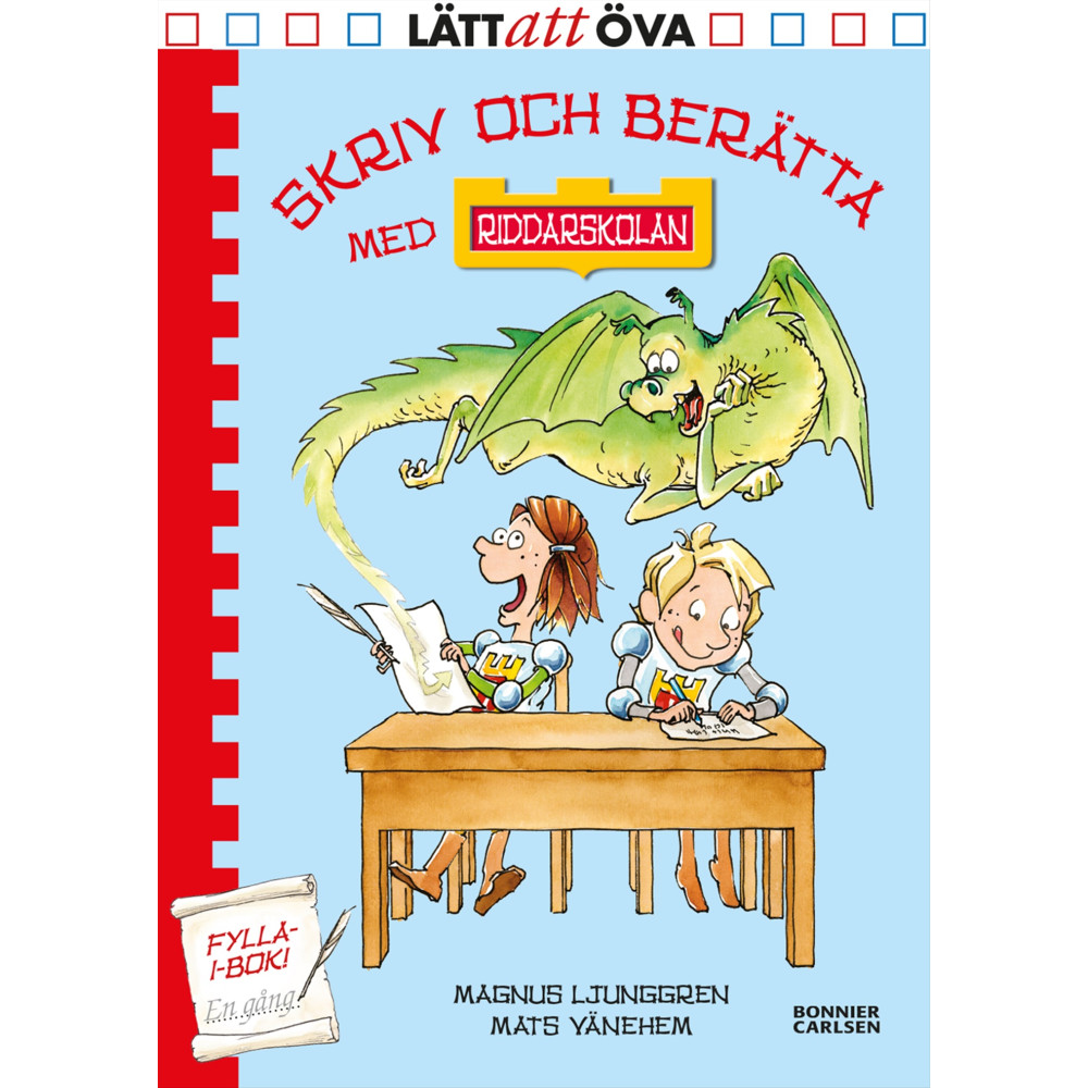 Produktbild för Skriv och berätta med Riddarskolan (inbunden)
