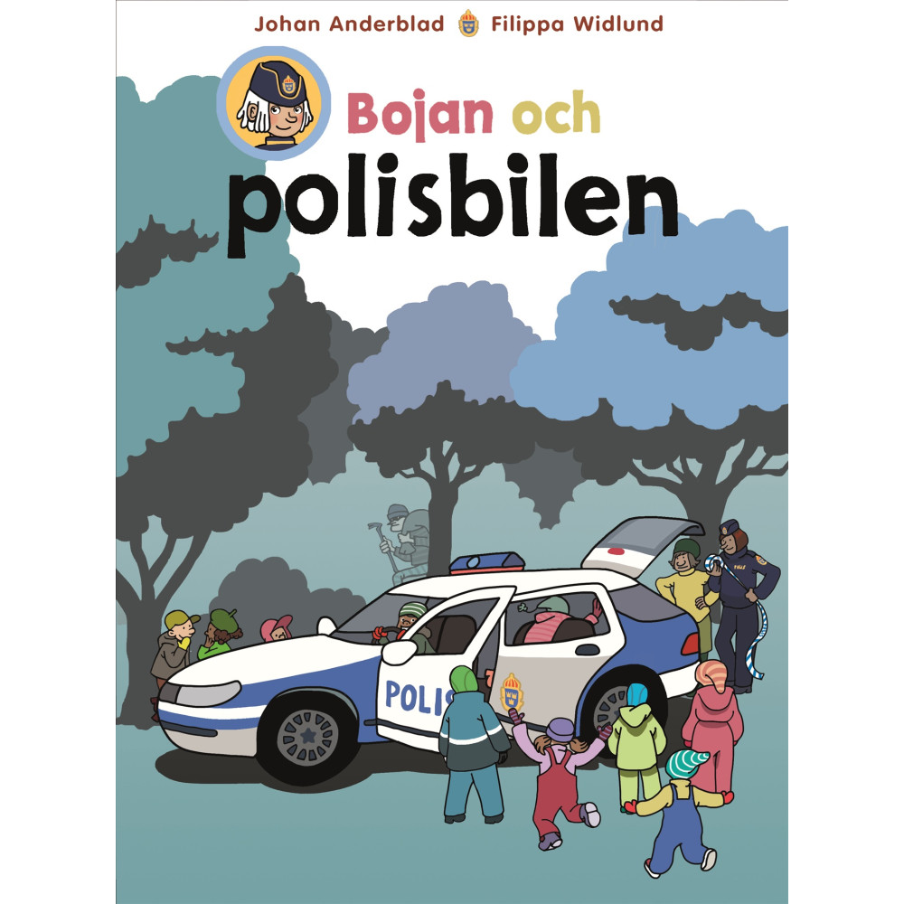 Produktbild för Bojan och polisbilen (inbunden)
