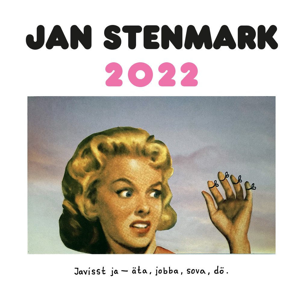 Produktbild för Jan Stenmark almanacka 2022