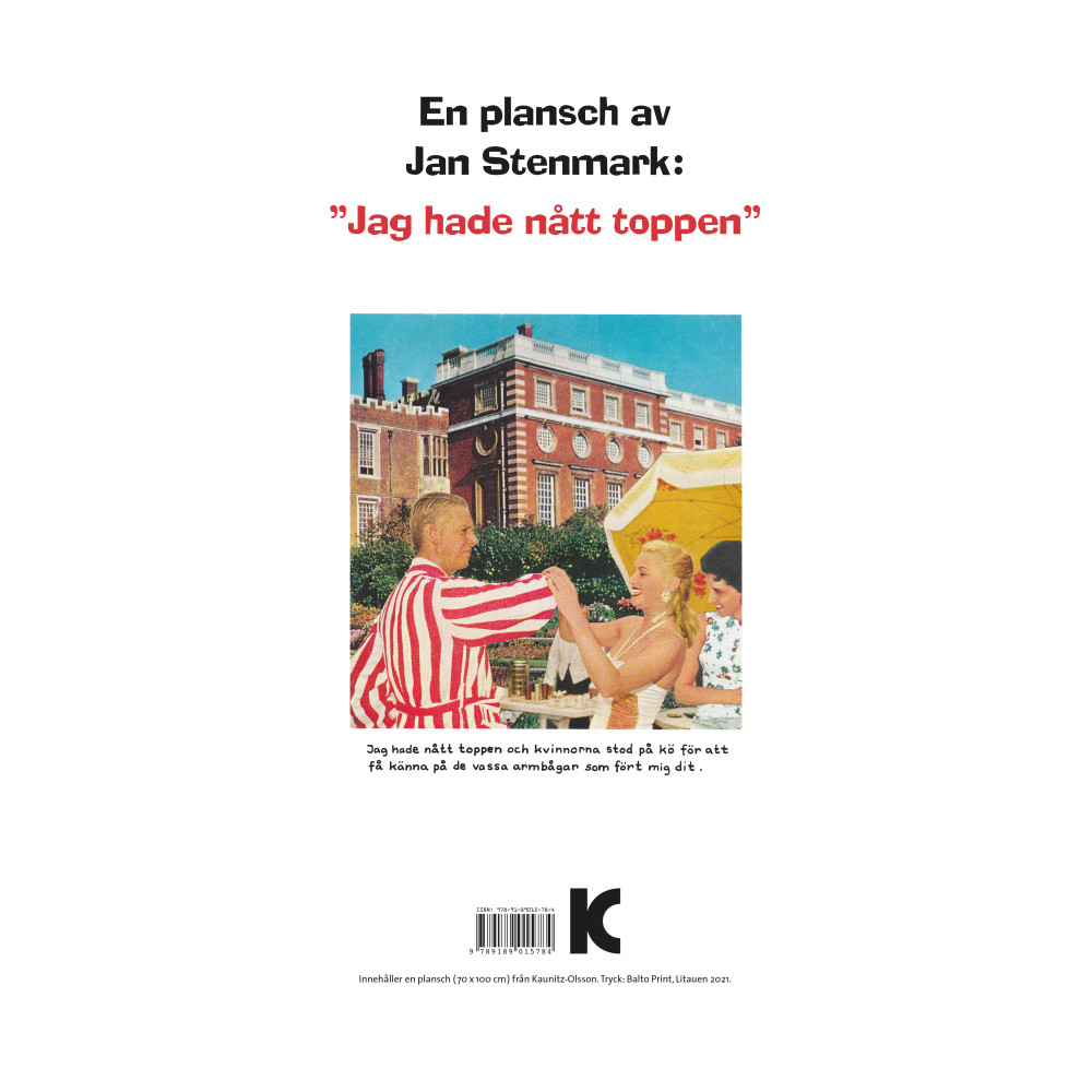 Produktbild för Plansch "Jag hade nått toppen"
