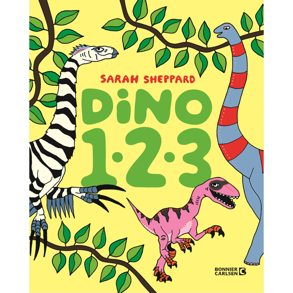 Produktbild för Dino 1-2-3 (inbunden)