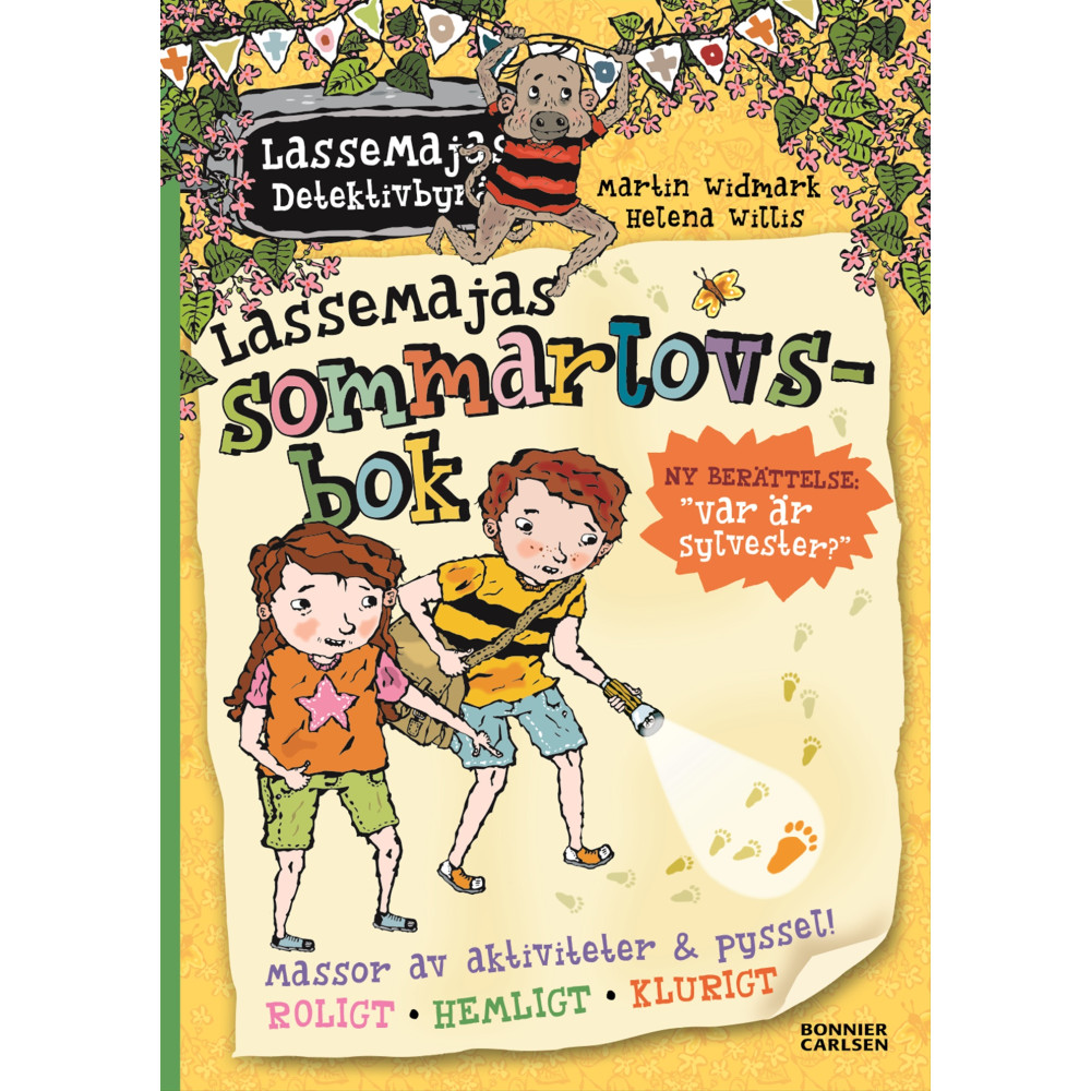 Produktbild för LasseMajas sommarlovsbok. Var är Sylvester? (inbunden)