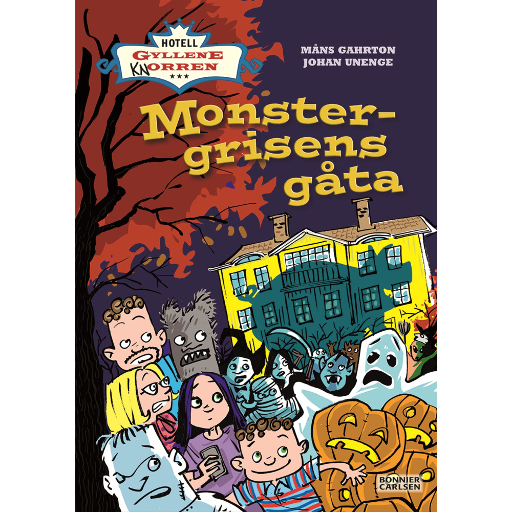 Produktbild för Monstergrisens gåta (inbunden)