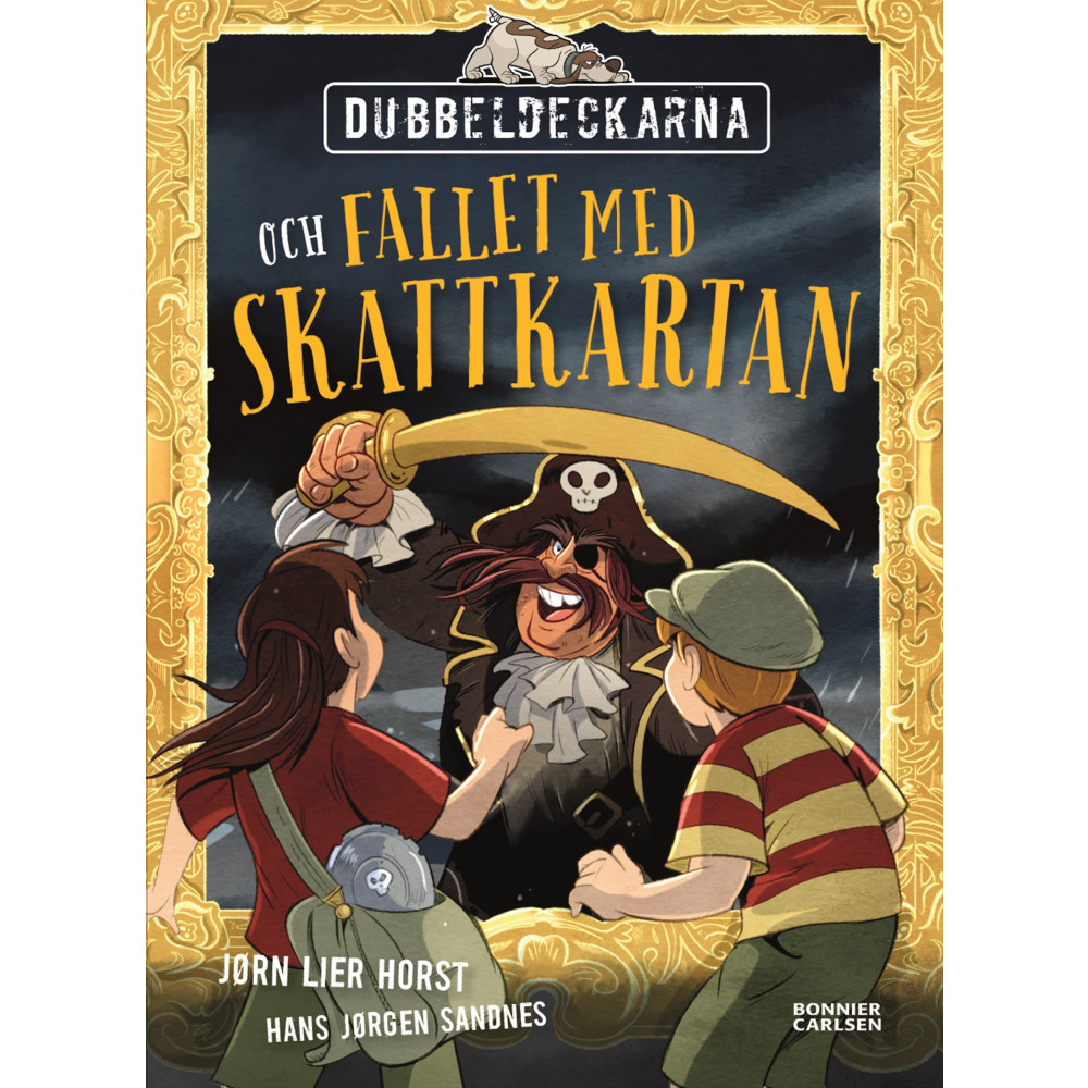 Produktbild för Dubbeldeckarna och fallet med skattkartan (inbunden)