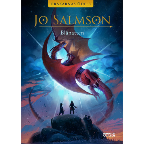 Jo Salmson Blånatten (bok, kartonnage)