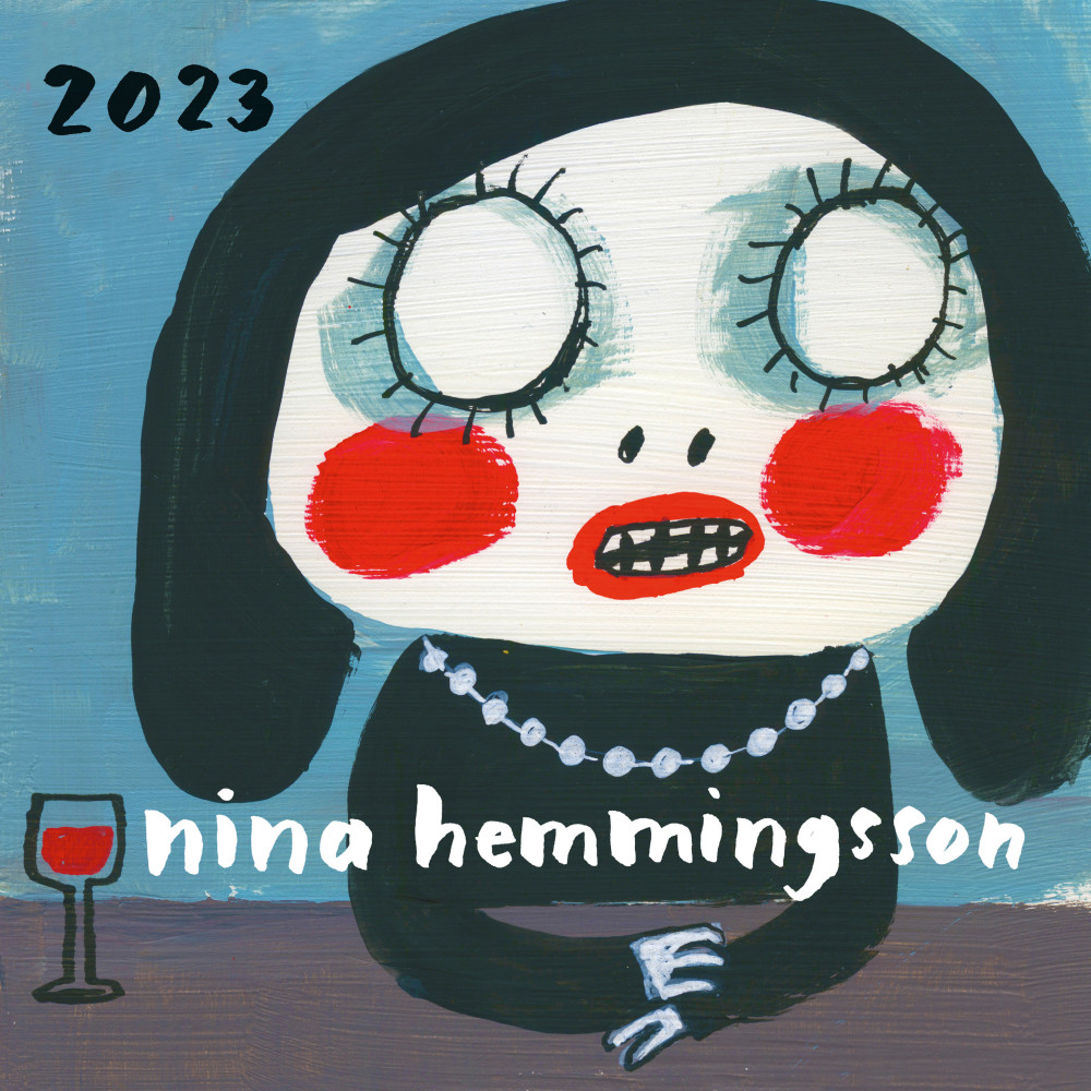 Produktbild för Nina Hemmingssons almanacka 2023 (häftad)