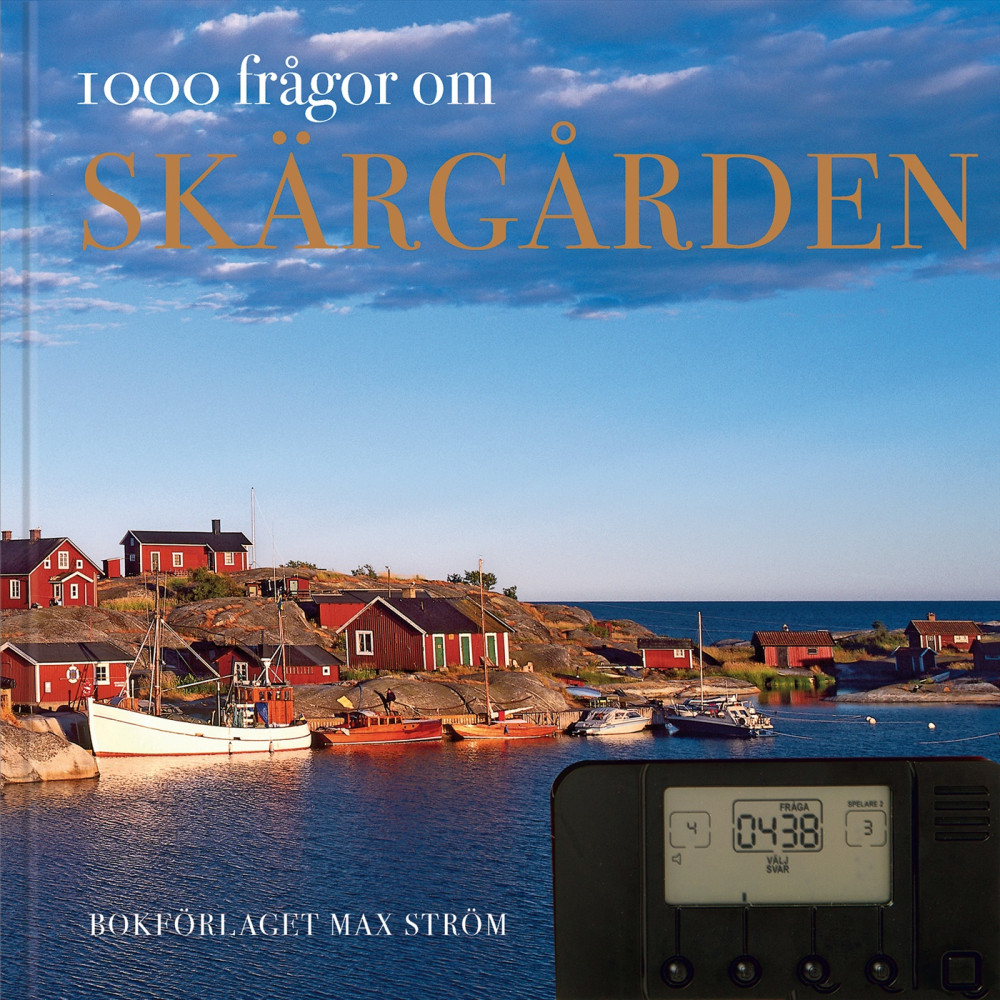 Produktbild för 1000 Frågor om Skärgården (inbunden)
