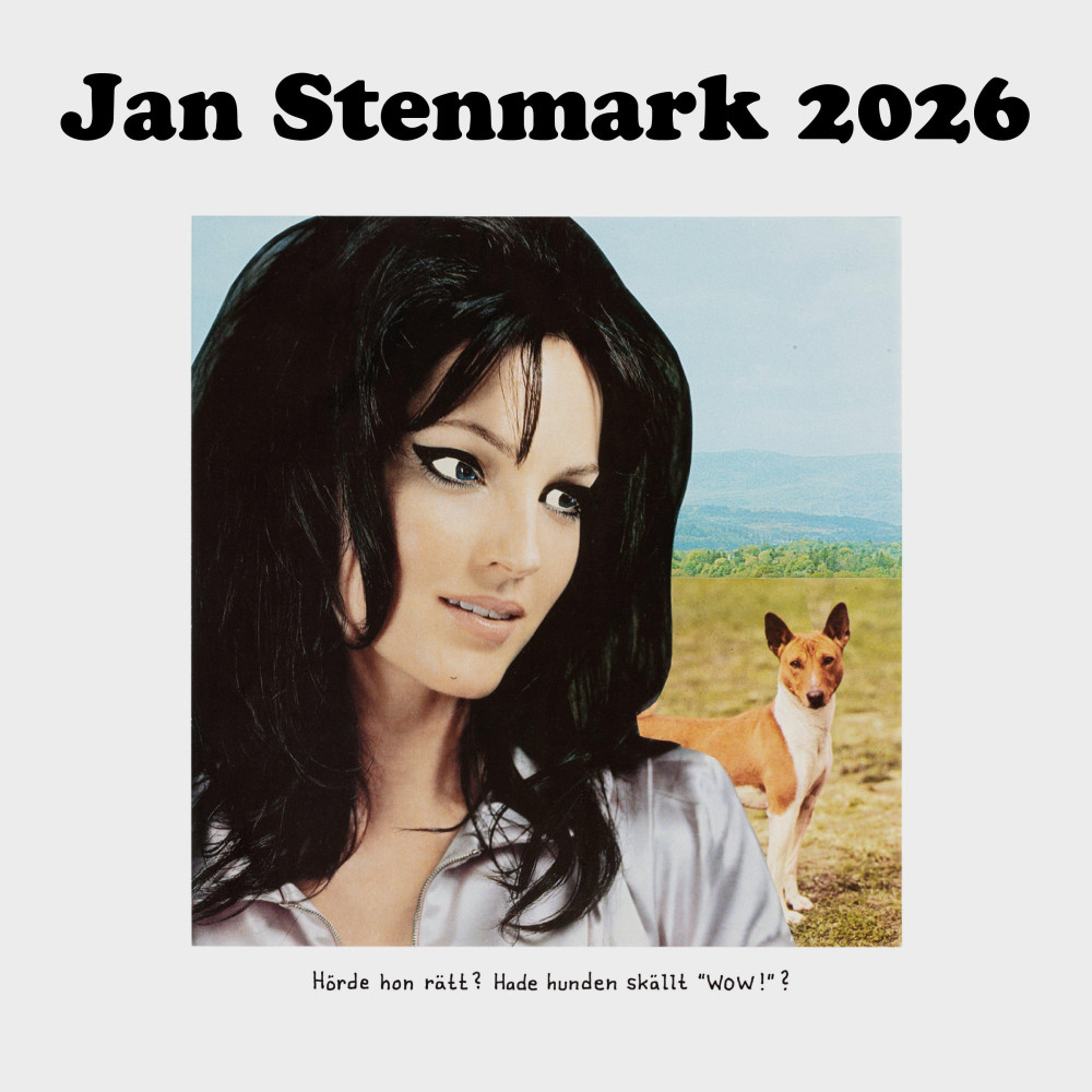 Produktbild för Jan Stenmarks Almanacka 2026 (häftad)