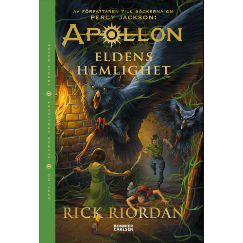Rick Riordan Eldens hemlighet (bok, danskt band)