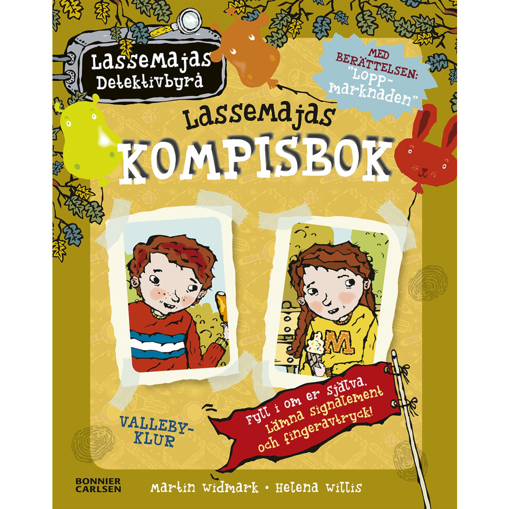 Produktbild för LasseMajas kompisbok (inbunden)