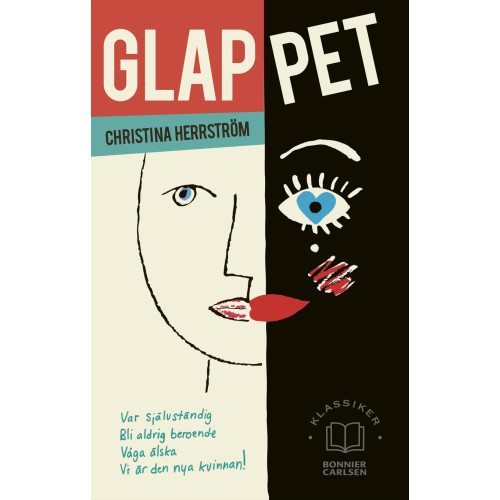 Christina Herrström Glappet (bok, danskt band)