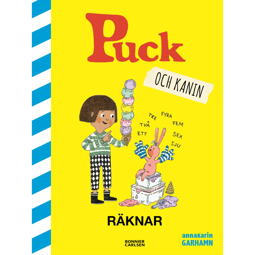 Produktbild för Puck och Kanin räknar (inbunden)