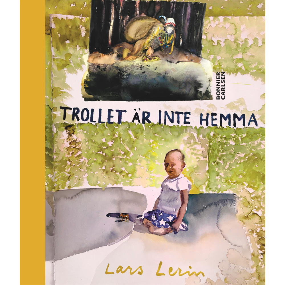 Produktbild för Trollet är inte hemma (bok, halvklotband)