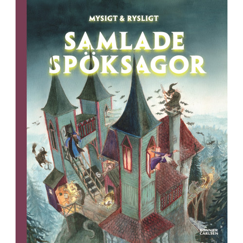 Bonnier Carlsen Samlade spöksagor (inbunden)