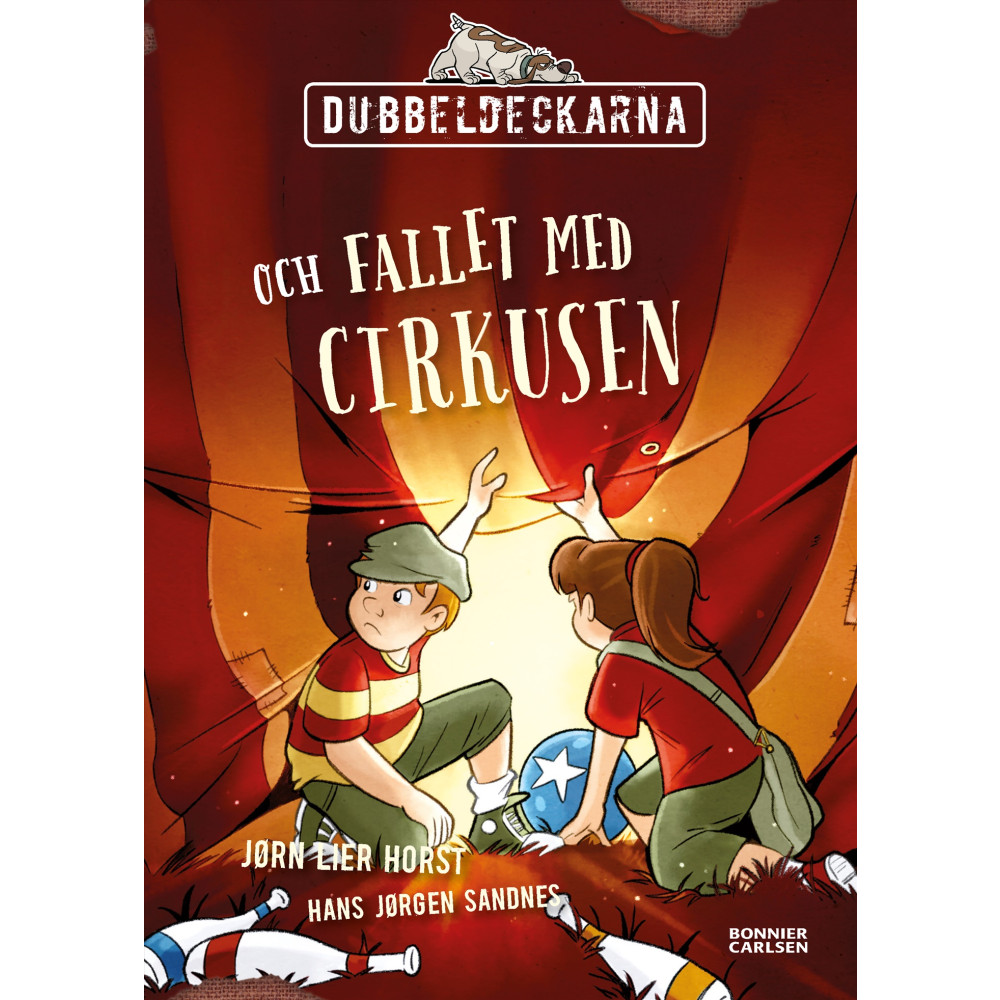 Produktbild för Dubbeldeckarna och fallet med cirkusen (inbunden)