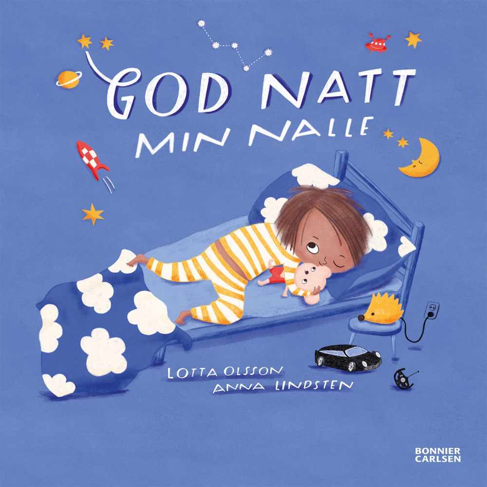 Produktbild för God natt, min nalle (inbunden)