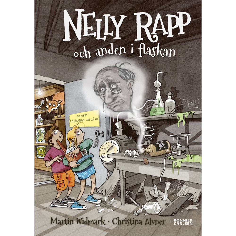 Produktbild för Nelly Rapp och anden i flaskan (bok, kartonnage)