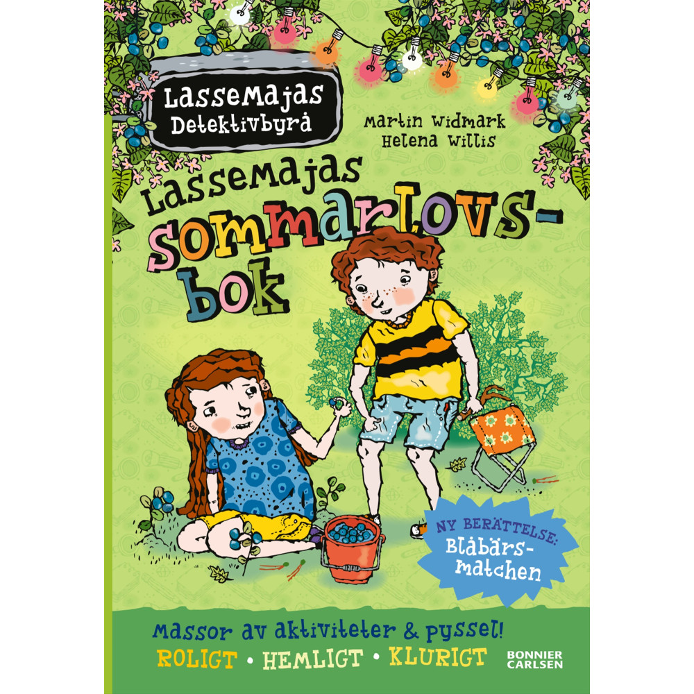 Produktbild för LasseMajas sommarlovsbok. Blåbärsmatchen (inbunden)