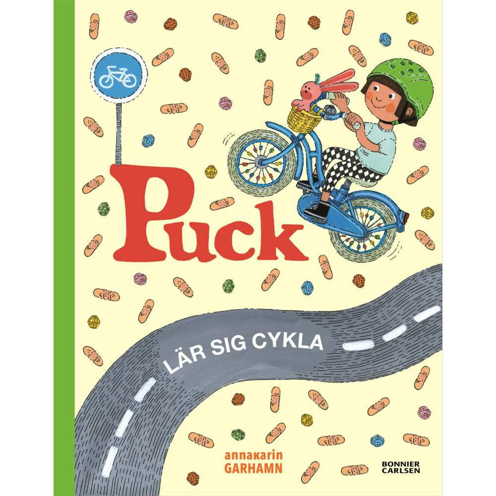 Produktbild för Puck lär sig cykla (inbunden)