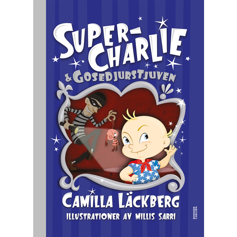 Produktbild för Super-Charlie och gosedjurstjuven (bok, halvklotband)