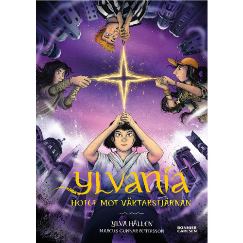 Ylva Hällen Hotet mot väktarstjärnan (bok, kartonnage)