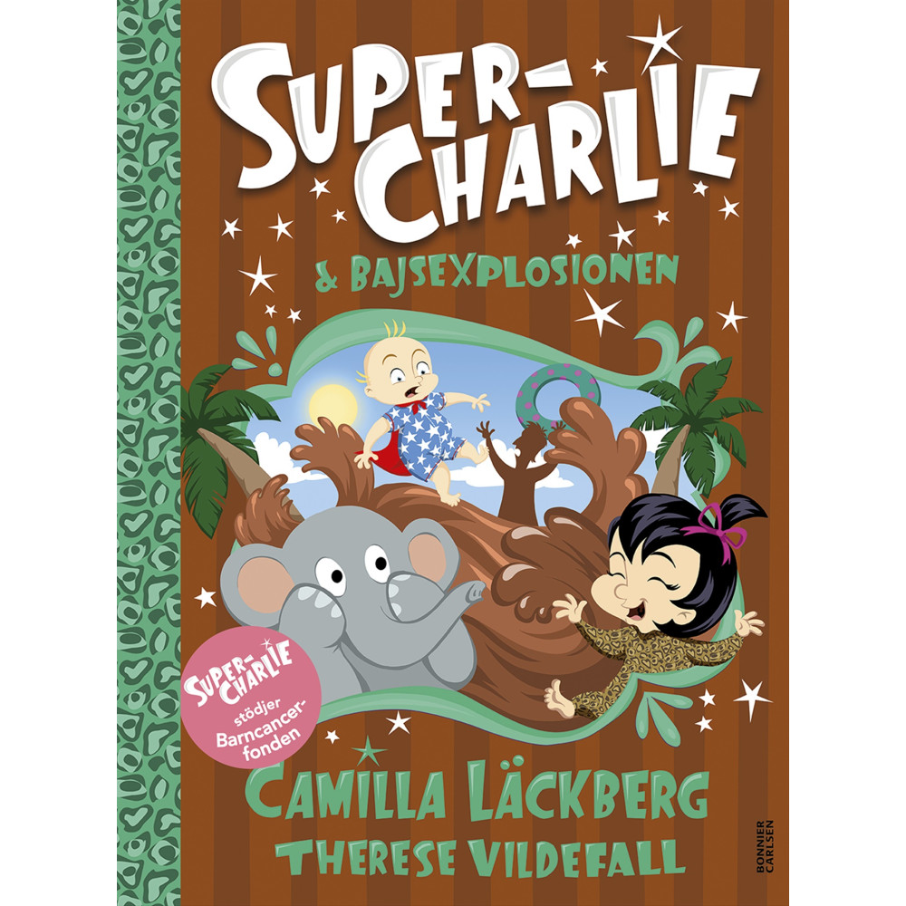 Produktbild för Super-Charlie och bajsexplosionen (bok, halvklotband)