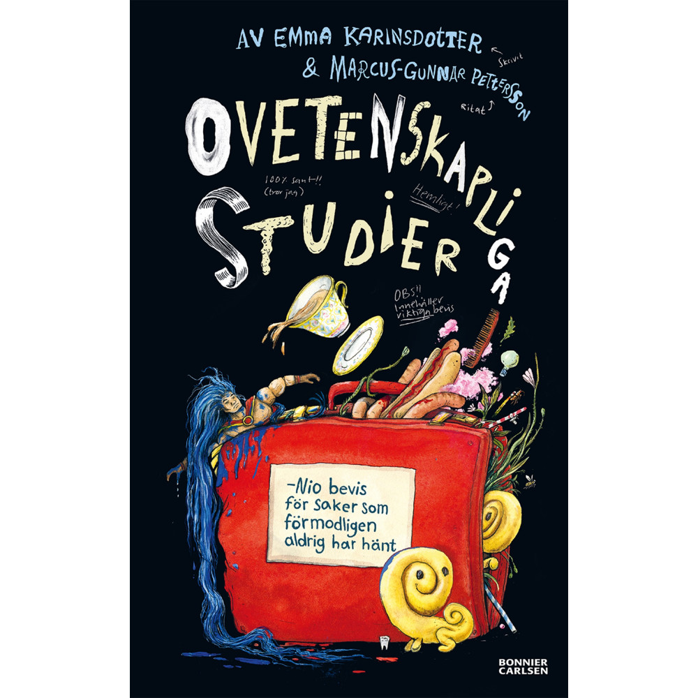 Produktbild för Ovetenskapliga studier : Nio bevis för saker som förmodligen aldrig har hänt (inbunden)