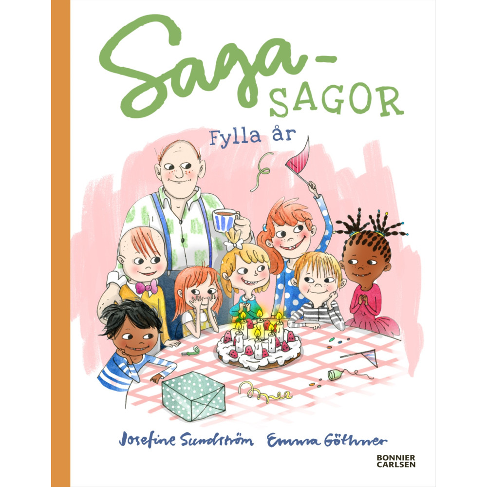 Produktbild för Sagasagor. Fylla år (inbunden)