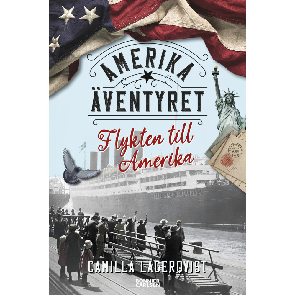 Produktbild för Flykten till Amerika (bok, kartonnage)