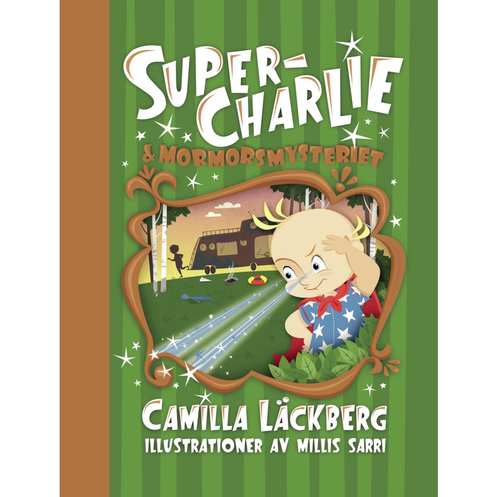 Produktbild för Super-Charlie och mormorsmysteriet (bok, halvklotband)