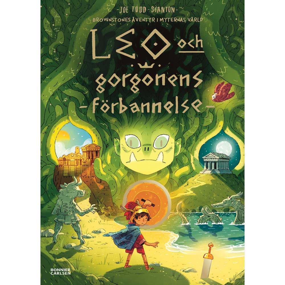 Produktbild för Leo och gorgonens förbannelse (inbunden)