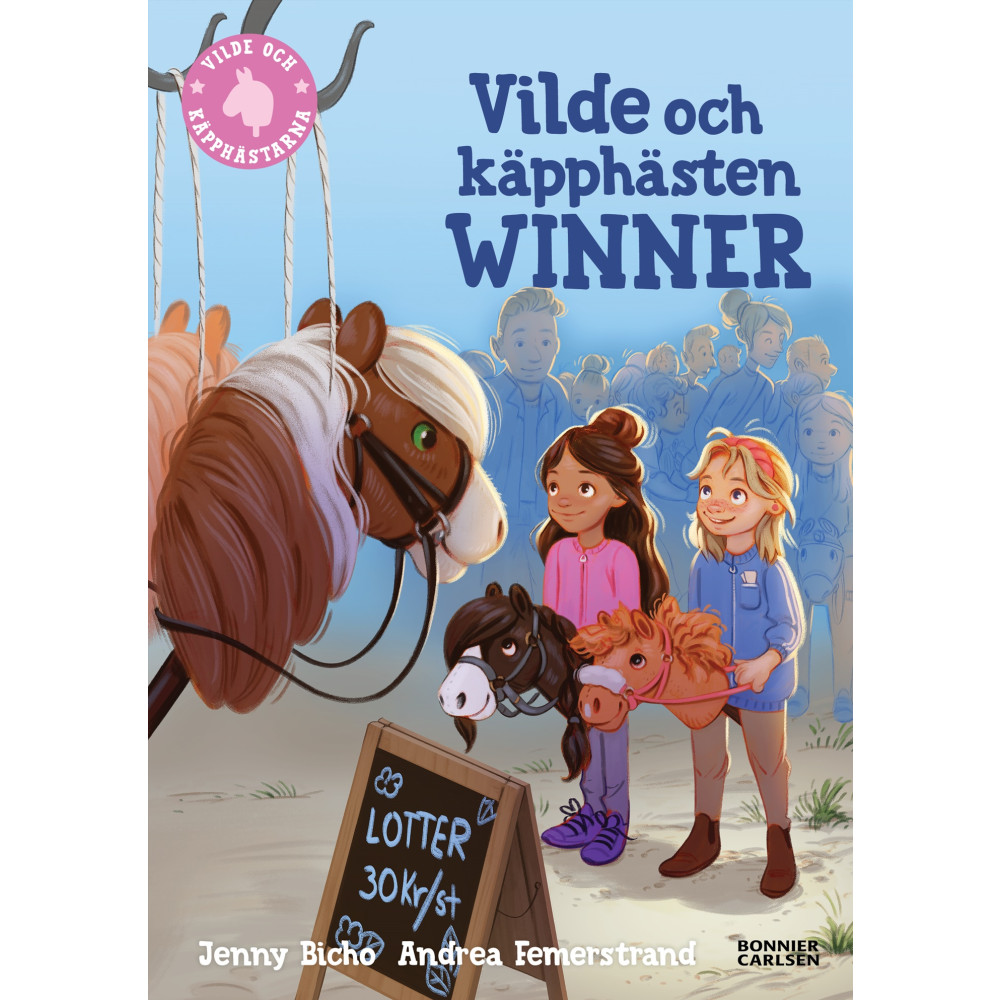 Produktbild för Vilde och käpphästen Winner (inbunden)