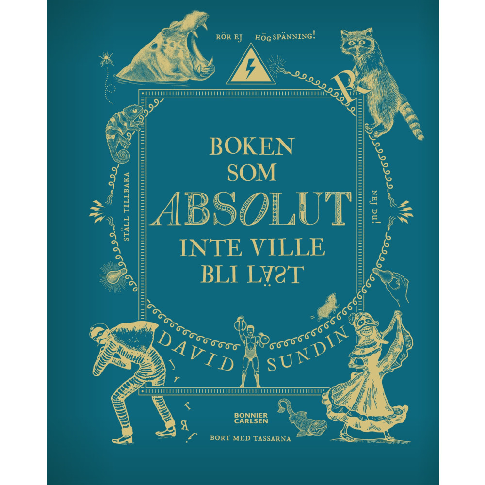 Produktbild för Boken som ABSOLUT inte ville bli läst (inbunden)