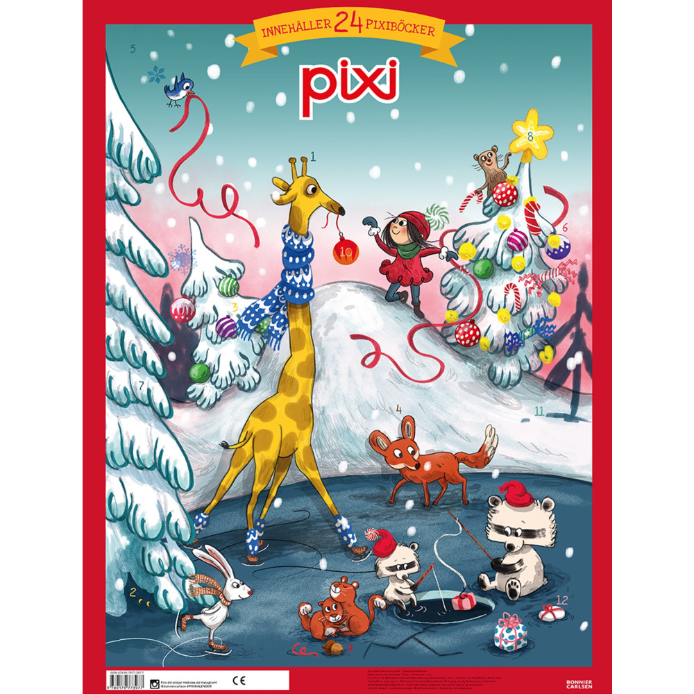 Produktbild för Pixi adventskalender Emma Göthner (häftad)