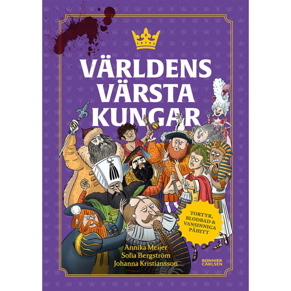 Produktbild för Världens värsta kungar (inbunden)