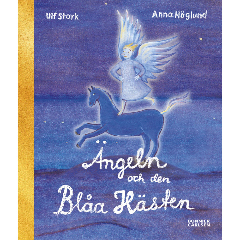 Produktbild för Ängeln och den Blåa Hästen (inbunden)