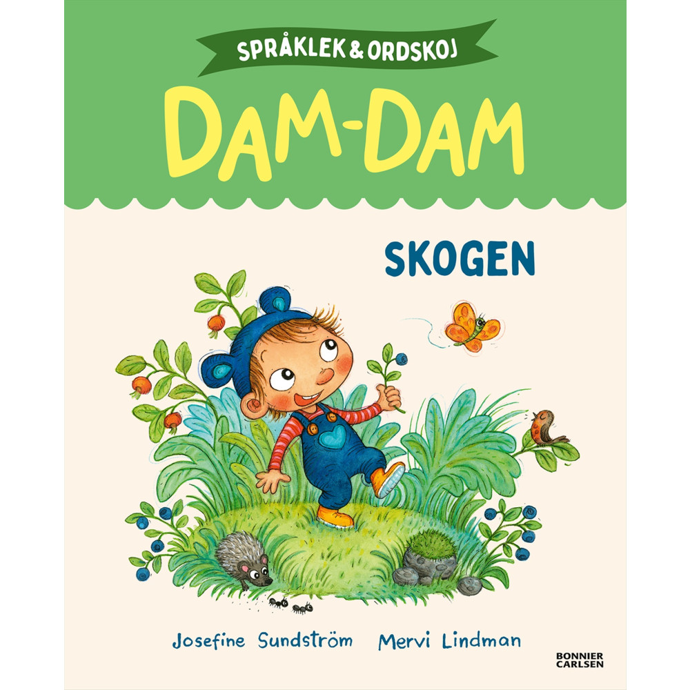 Produktbild för Skogen. Språklek och ordskoj med Dam-Dam (inbunden)