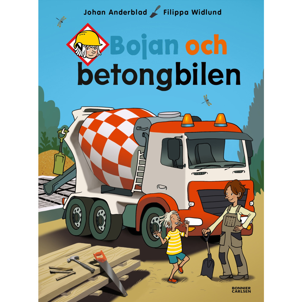 Produktbild för Bojan och betongbilen (inbunden)