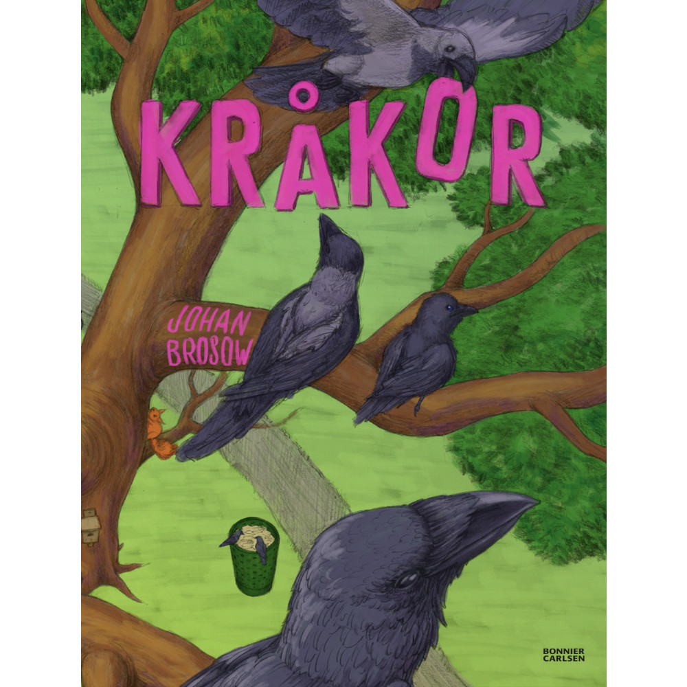Produktbild för Kråkor (inbunden)